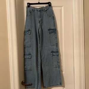 Size 2 cargo jeans from SHEIN never worn